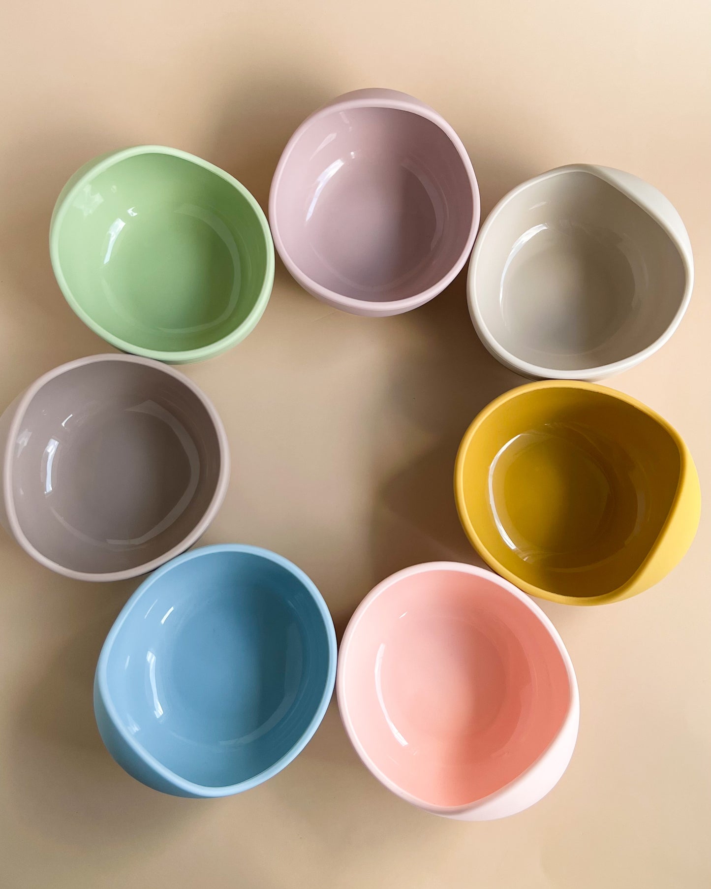 SILICONE SUCTION BOWL