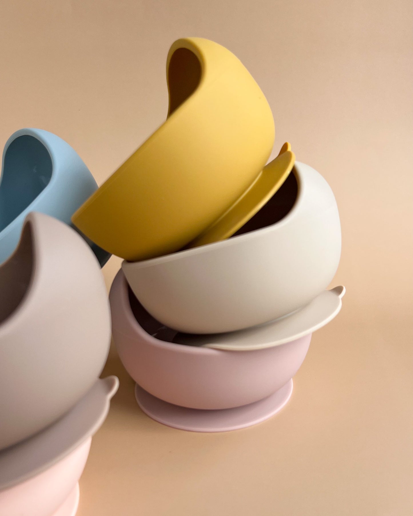SILICONE SUCTION BOWL