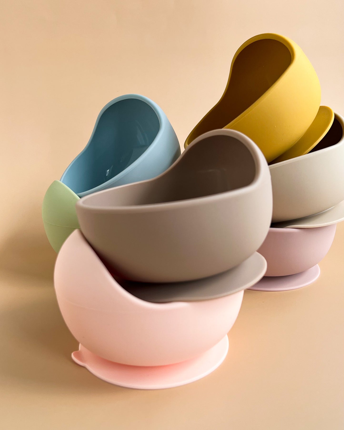 SILICONE SUCTION BOWL