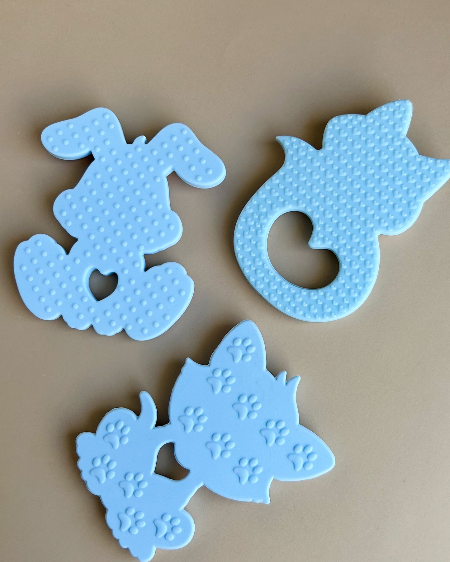 SILICONE TEETHERS | FOX,RABBIT,CAT