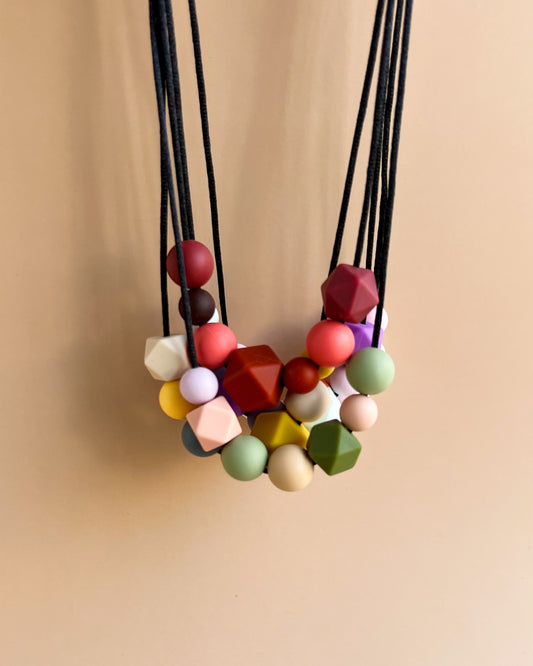 MOM TEETHING NECKLACE | NATURE