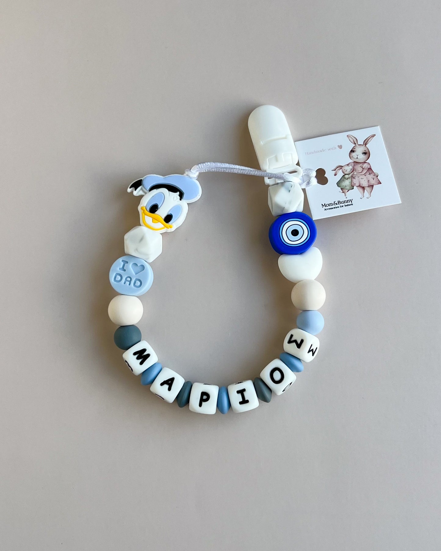 CUSTOMIZED PACIFIER CLIP | DISNEY EDITION