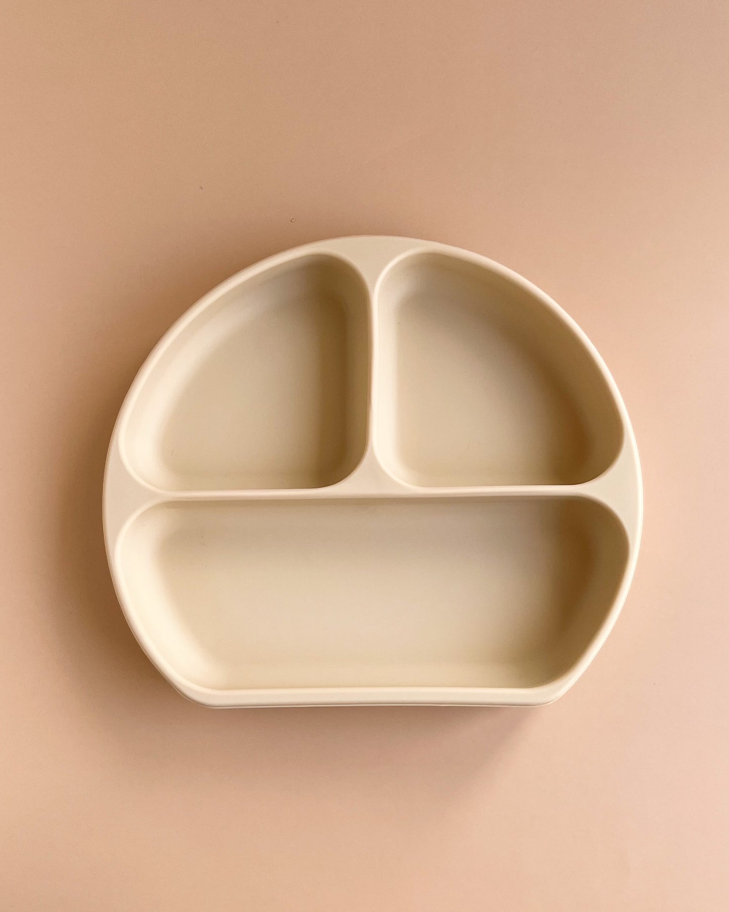 SILICONE DIVIDED PLATE+LID