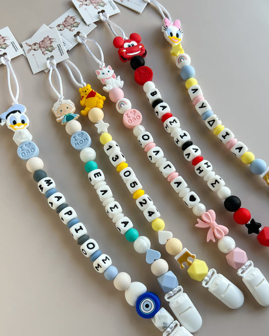 CUSTOMIZED PACIFIER CLIP | DISNEY EDITION