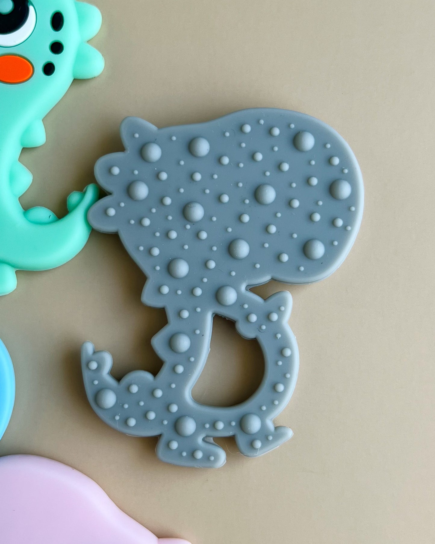 SILICONE TEETHER | DINOSAUR