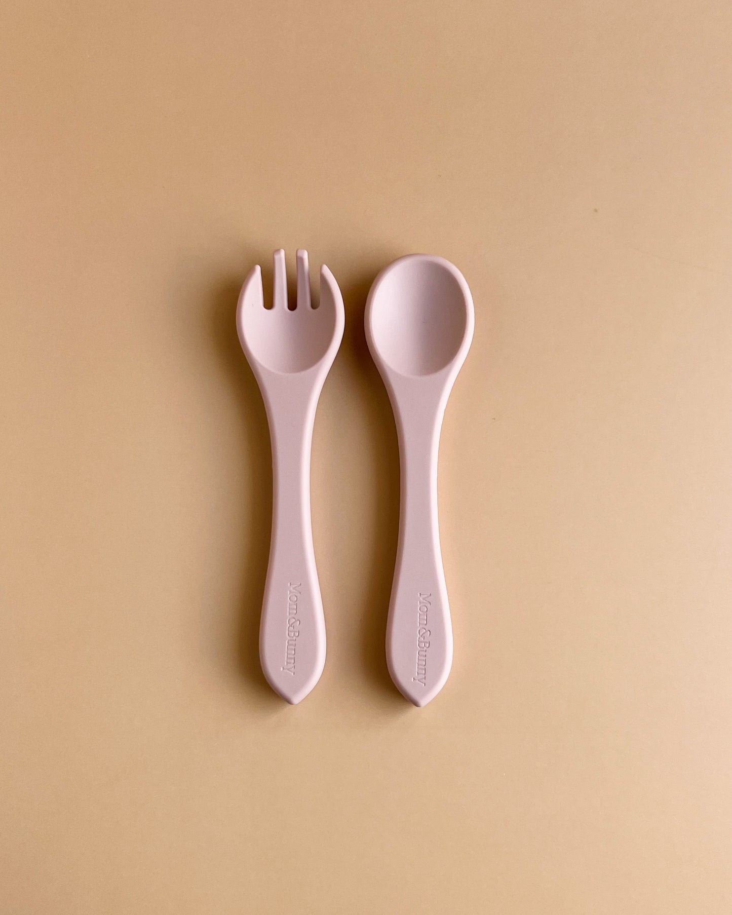 SILICONE SPOON & FORK SET