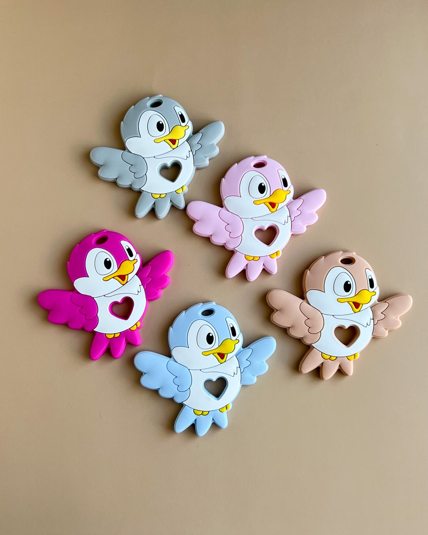 SILICONE TEETHER | BIRD