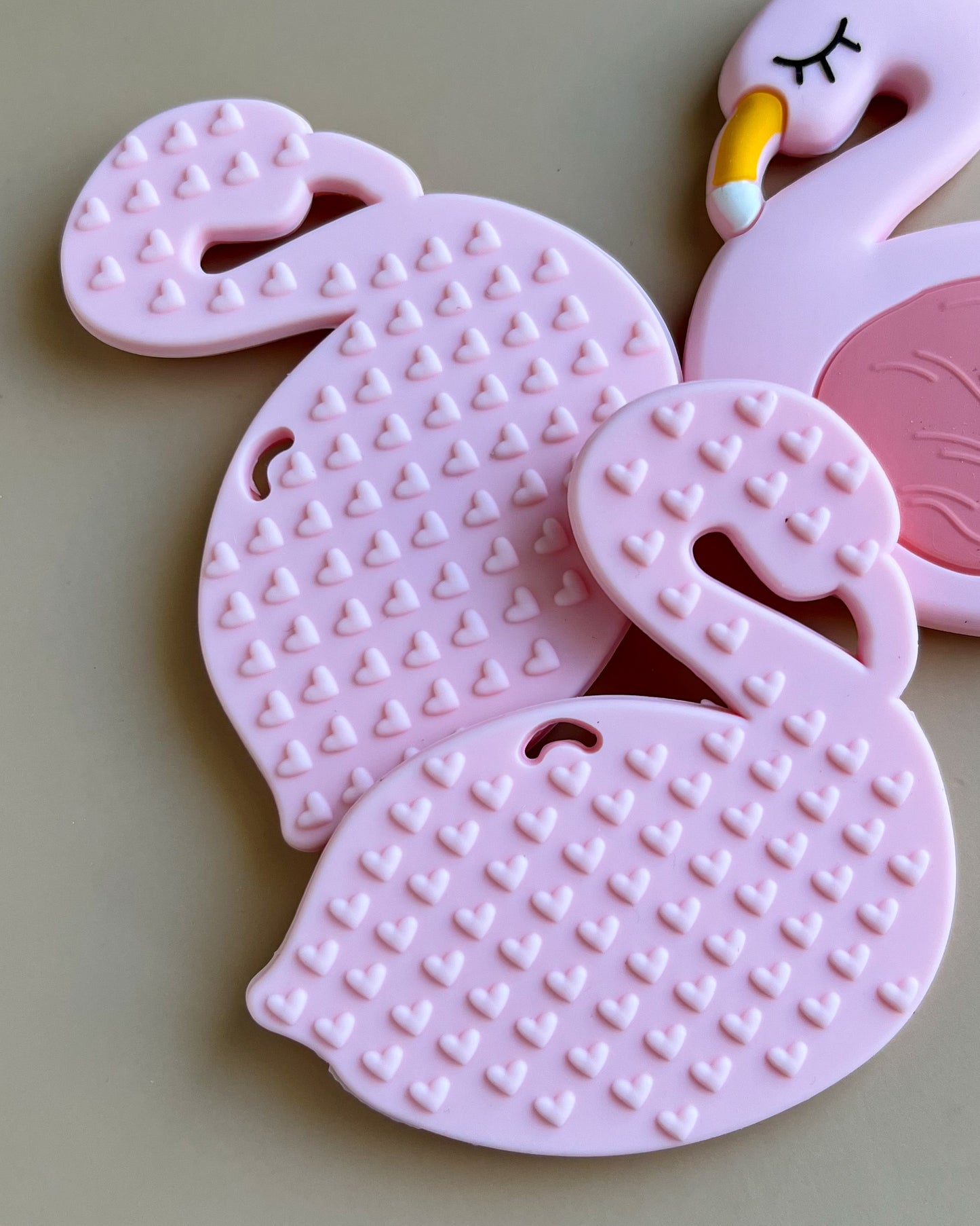 SILICONE TEETHER | FLAMINGO