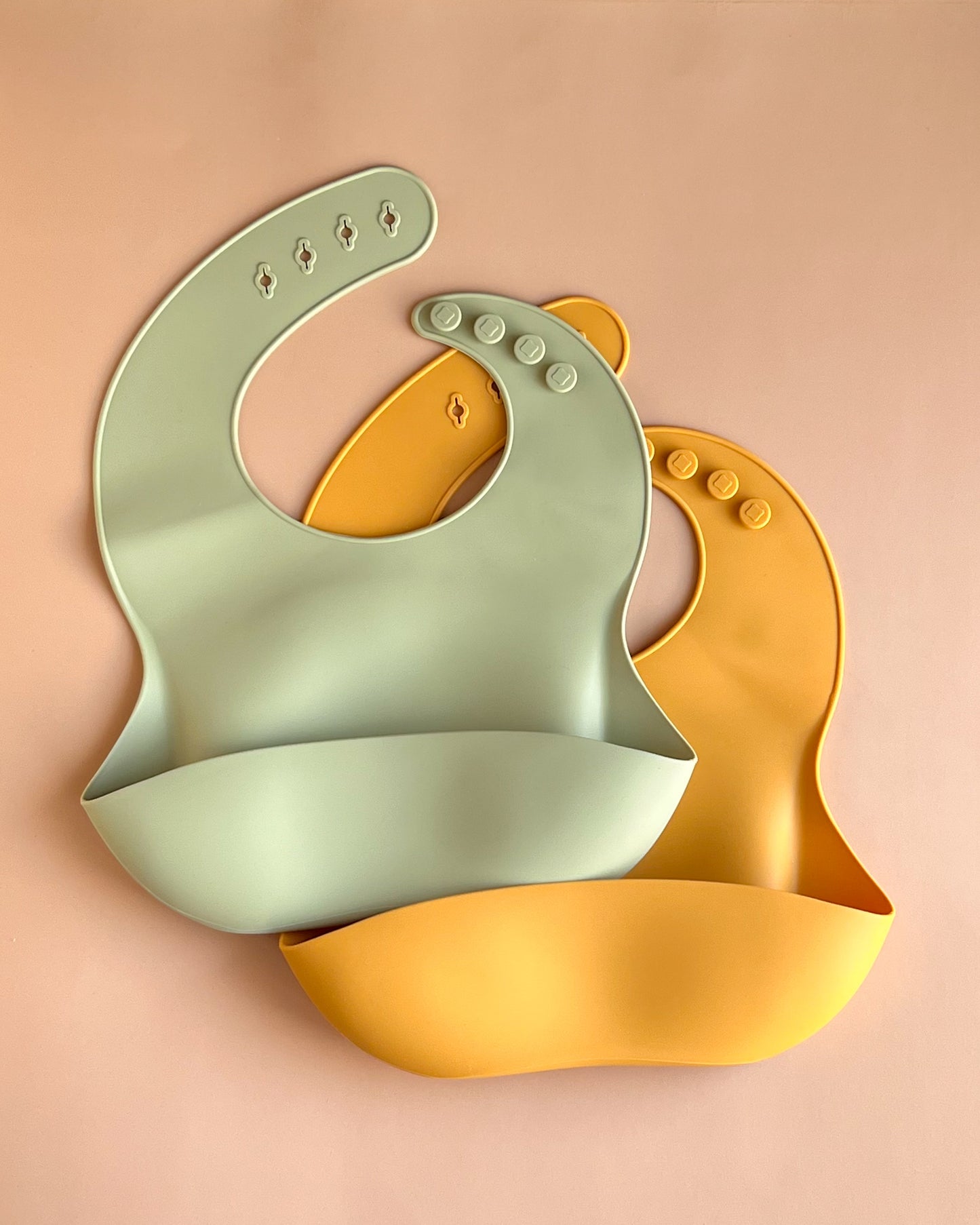 SILICONE BIBS | Set of 2