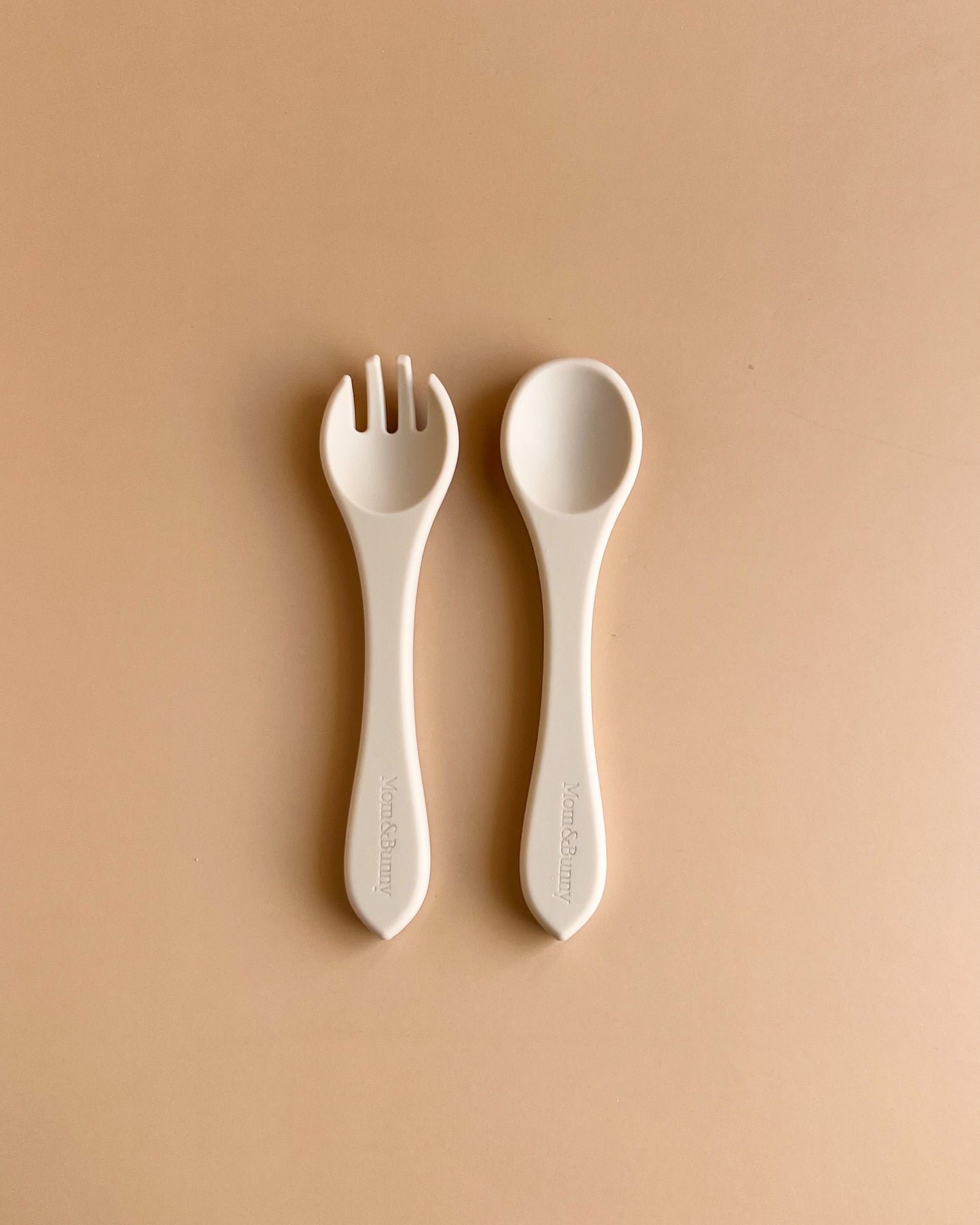 SILICONE SPOON & FORK SET