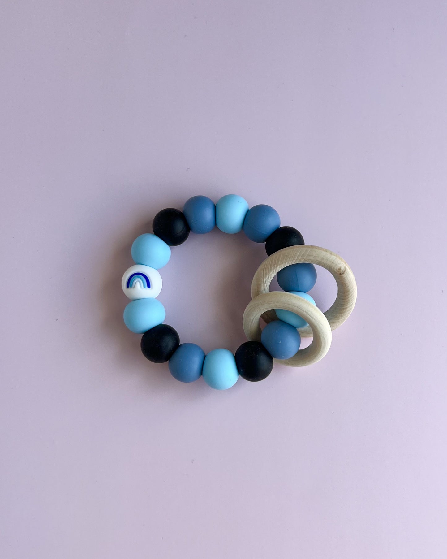 Wooden Teether | Rainbow