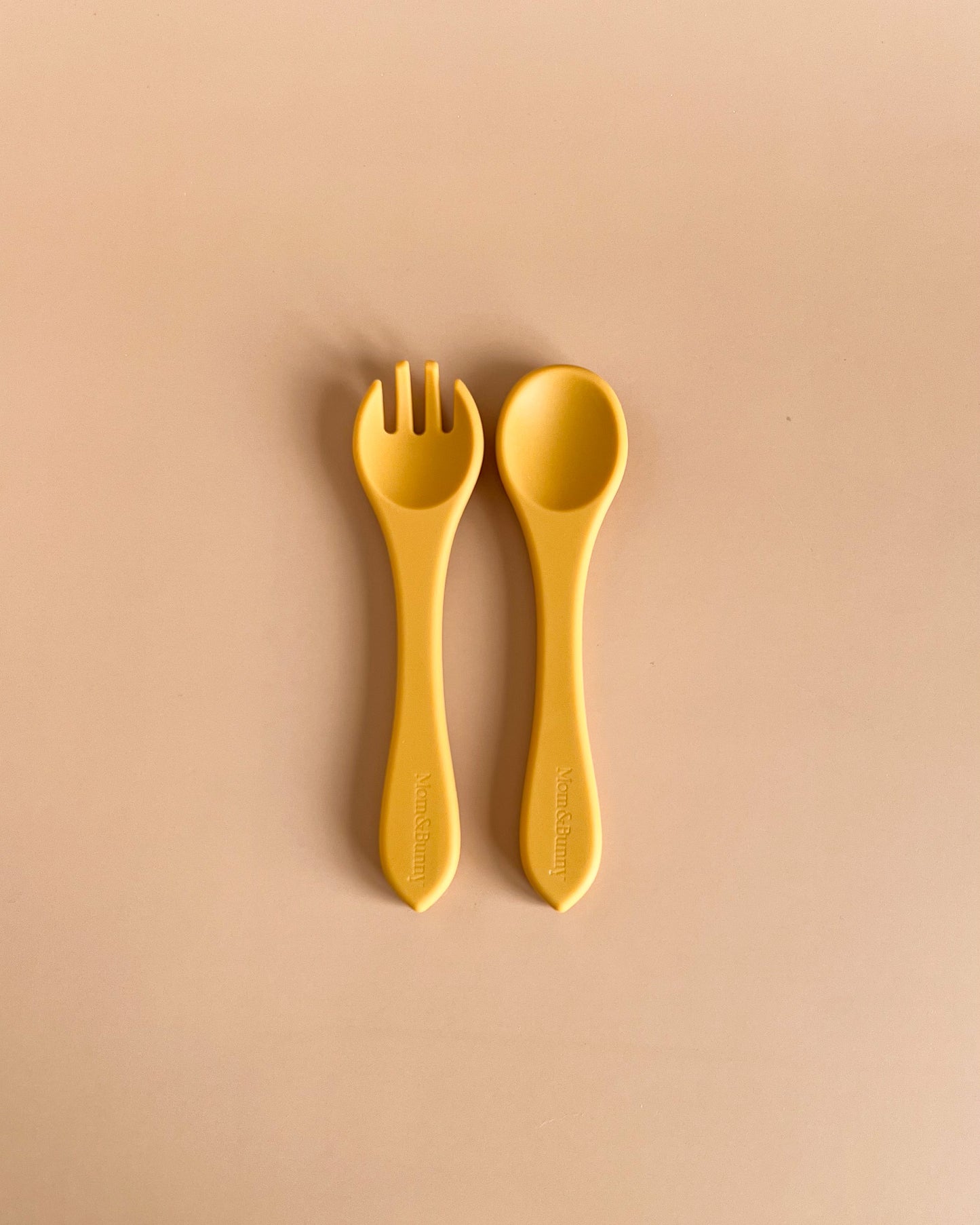 SILICONE SPOON & FORK SET