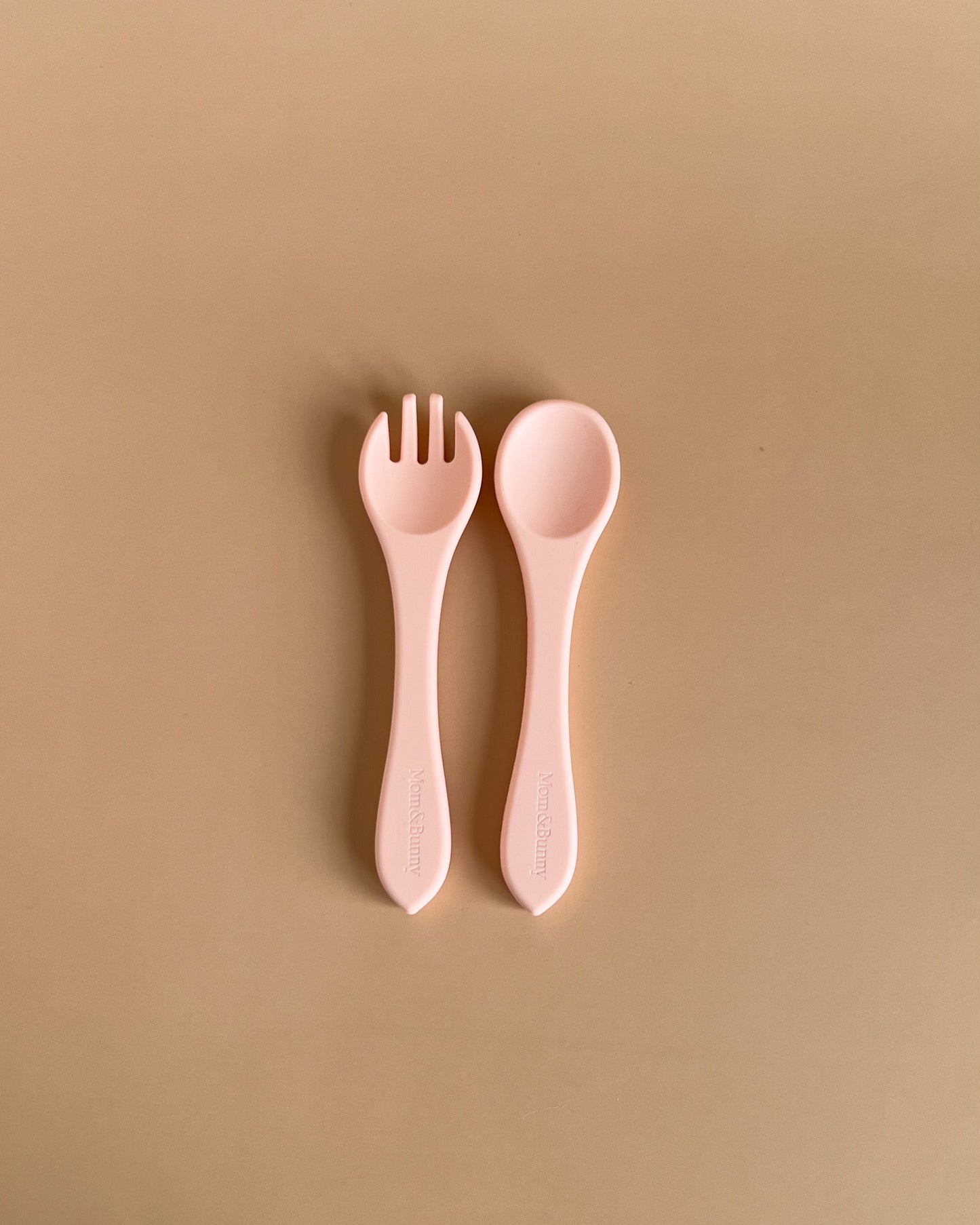 SILICONE SPOON & FORK SET