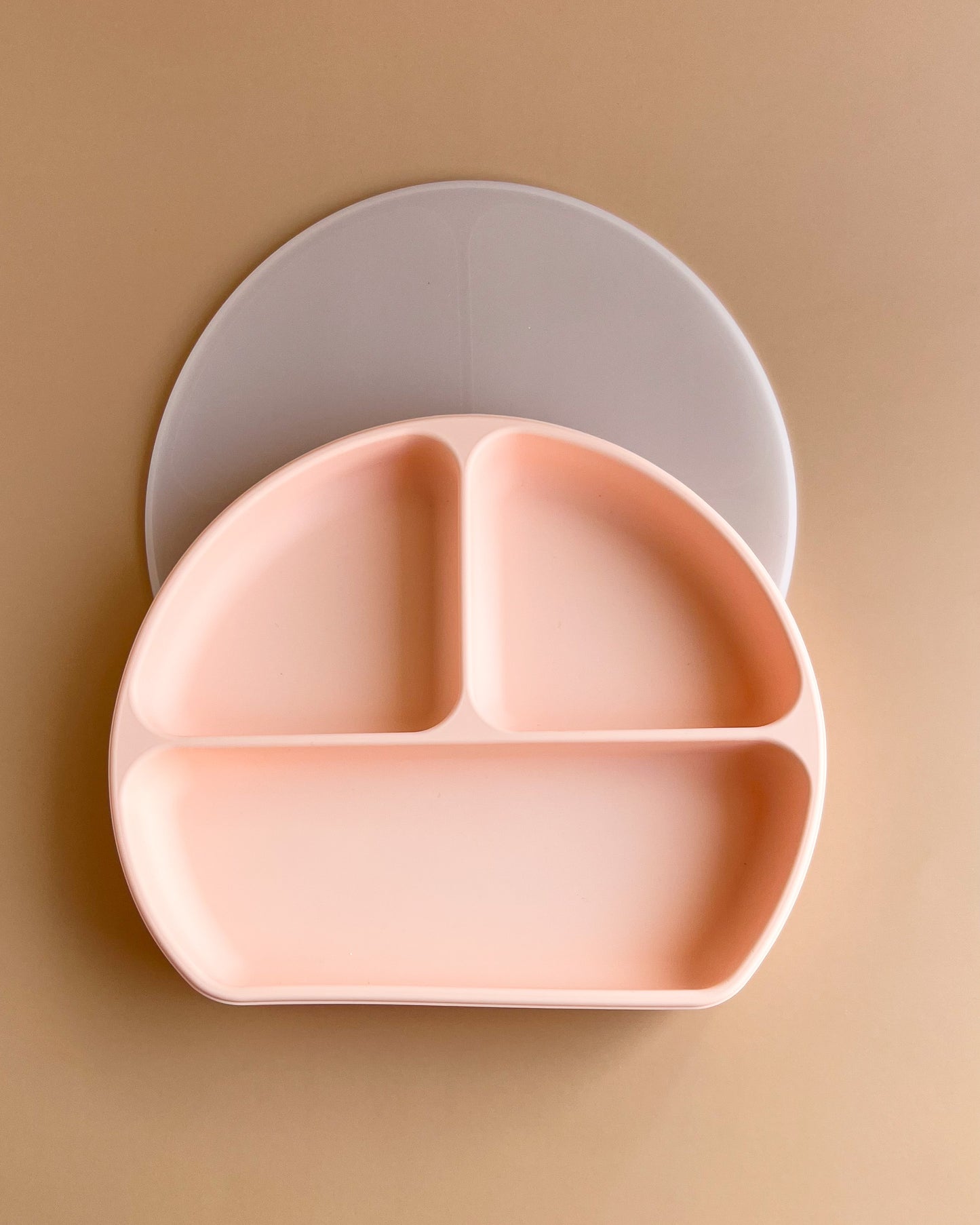 SILICONE DIVIDED PLATE+LID