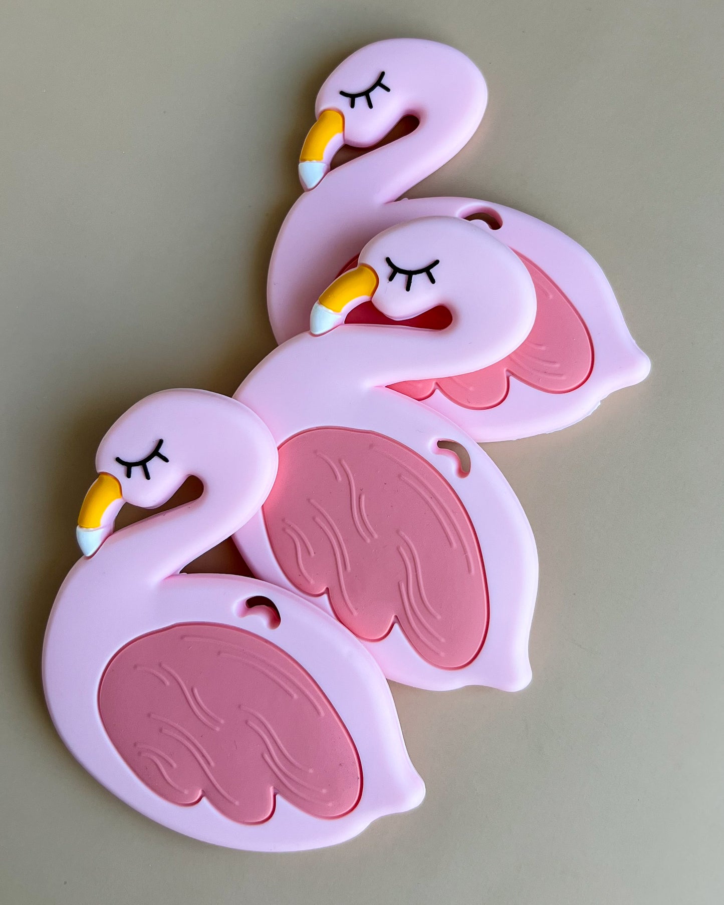 SILICONE TEETHER | FLAMINGO