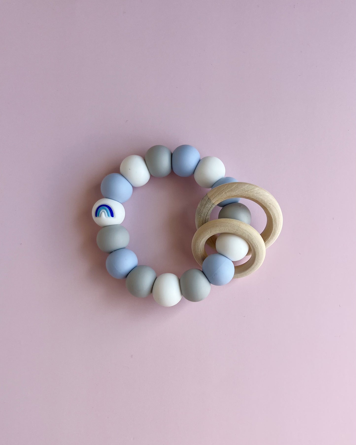 Wooden Teether | Rainbow